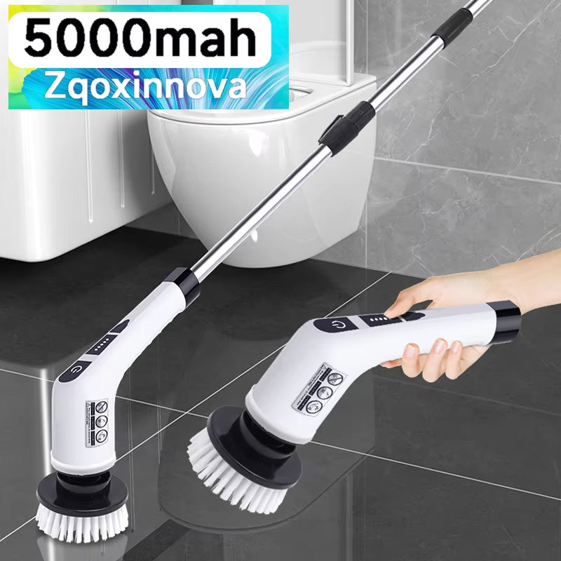 Electric Cleaning Brush Multifunctional Household Wireless Mops for Bathroom Kitchen Gadgets Windows Toilet Spin Scrubber
