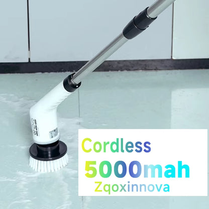 Electric Cleaning Brush Multifunctional Household Wireless Mops for Bathroom Kitchen Gadgets Windows Toilet Spin Scrubber